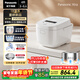 松下（Panasonic）【國家補貼】Xtra零零煲2.0電飯煲0涂層家用電飯鍋4-5人IH無(wú)涂層不銹鋼4升一級能效SR-HFS155-W