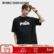 FILA 斐樂(lè )官方大熊貓短袖T恤情侶2025秋半袖寬松純棉運動(dòng)上衣男女同款