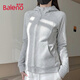 班尼路（Baleno）收腰連帽衛衣外套女2025年春秋季潮流時(shí)尚舒適親膚校園風(fēng)上衣開(kāi)衫