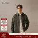 Calvin KleinJeans【帥克衫】春秋男士美式復古ck寬松純棉燈芯絨襯衫外套 PFV-泥棕 M
