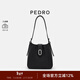 PEDRO牛皮hobo包26冬季Studio系列單肩斜挎包女包生日禮物PW2-35210020 黑色 中包
