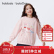 巴拉巴拉balaone童裝女童衛衣兒童2025秋季t恤中大童甜美時(shí)尚208325121001