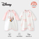迪士尼（Disney）嬰兒睡袋衣服新生兒連體衣爬爬服睡袍A類(lèi)純棉滿(mǎn)月寶寶睡衣春秋季