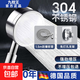 九牧王304不銹鋼淋浴花灑噴頭手持式超強增壓熱水器加壓蓮蓬頭 304不銹鋼花灑+1.5米淋浴管+免打孔支架