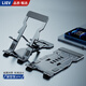 LIEV 手機支架迷你便攜式架可折疊卡片抖音追劇iPad平板網(wǎng)課學(xué)習辦公室多功能懶人可調節鋁合金支撐架 深空灰【折疊收納丨金屬支架】