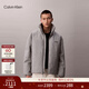 Calvin KleinJeans秋冬男士潮流商務(wù)休閑通勤ck鴨絨雙拉鏈高立領(lǐng)羽絨服外套