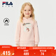 FILAX 彼得兔聯(lián)名兒童童裝衛衣2025年冬季女童小童加絨上衣