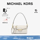 MICHAEL KORS【新年情人節禮物】邁克高仕 MK Fleur 小號雙肩帶手提斜挎包 奶白色 289 小號