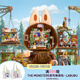 POP MART THE MONSTERS森林秘密基地系列拼搭積木Labubu拉布布 套裝(含五款)