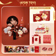 AYOR TOYS X【田栩寧專(zhuān)屬】兔閃閃新歲閃耀新春聯(lián)名禮盒搪膠毛絨娃娃盲盒 現貨-新歲閃耀新春聯(lián)名大禮盒【整端6個(gè)不重復】