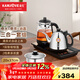 金灶（KAMJOVE）全自動(dòng)上水壺保溫一體機泡茶電熱燒水壺304不銹鋼電茶壺茶幾茶臺煮茶器抽水燒水器茶具套裝H-K95 0.9L 【煮水+煮茶+消毒鍋】三合一