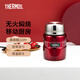 膳魔師（THERMOS）進(jìn)口真空長(cháng)效保冷保溫燜燒杯燜燒罐食物罐便當盒SK-3000/SK-3020 SK-3000-CR 紅色 470ml