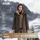 AIGLE艾高羽絨服766蓬90絨GORE-TEX防風(fēng)加厚保暖白鵝絨女士 雪松啡 BD213 L (40) (170/92A)