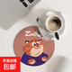 瘋狂動(dòng)物城2迪士尼周邊禮物杯墊吸水防滑瀝水墊2mm厚越南進(jìn)口橡膠 本杰明·豹警官 1片裝丨厚約2mm丨尺寸14x14cm