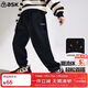 ASK JUNIOR兒童褲子秋冬裝中大童保暖一體絨休閑褲潮流新年男童衛褲