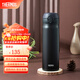膳魔師（THERMOS）保溫杯純色不銹鋼輕量潮流漸變車(chē)載旅行女生禮物 JNL 黑色【304不銹鋼】500ml