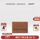 VANESSA HOGAN  VH女包糯糯錢(qián)包頭層植鞣牛皮多卡位收納便攜零錢(qián)包生日新年禮物 美拉德棕