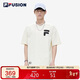 FILA FUSION斐樂(lè )潮牌時(shí)尚百搭情侶短袖T恤2025夏潮上衣男女