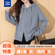 唐獅（TonLion）2025秋冬簡(jiǎn)約寬松連帽針織開(kāi)衫女春秋外套高級感休閑百搭上衣