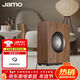 尊寶（JAMO）Jamo/尊寶 S808SUB 家庭影院家用大功率重低音有源低音炮音箱音響 S808胡桃木