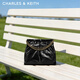 CHARLES&KEITH子母鏈條大容量流浪包托特包單肩斜挎包女包新年禮物CK2-40671449 【L號】Black黑色 L