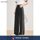 詩(shī)凡黎（‘S EIFINI）【商場(chǎng)同款】詩(shī)凡黎流行果凍牛仔褲2024秋新款長(cháng)褲女3F7251981 黑色 M 160/64A