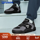 FILA FUSION斐樂(lè )男鞋運動(dòng)鞋滑板生活鞋2024冬季新款小白鞋休閑躍板鞋 黑舞鞋/城堡灰-TC 40