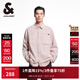 杰克·瓊斯（JACK&JONES）秋季款NBA聯(lián)名籃網(wǎng)隊運動(dòng)潮流百搭寬松翻領(lǐng)襯衫男裝2251O3003 C15灰粉 M