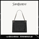 YSL圣羅蘭 女士NIKI SHOPPING中號復古皮革手袋 黑色 U
