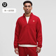 lululemon丨朱一龍同款Oversized-Fit?男士拉絨衛衣 LM3FE4S 暗紅 M