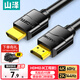 山澤 HDMI線(xiàn)2.0版 4k數字高清線(xiàn) 3D視頻線(xiàn) 支持筆記本電腦機頂盒PS4接電視顯示器投影儀線(xiàn) 4K工程款【家裝/工程】 2米