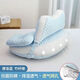 春夏款哺乳枕頭喂奶枕護腰喂奶神器躺喂抱娃嬰兒u型喂奶哺乳枕 摩洛藍側邊