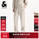 杰克·瓊斯（JACK&JONES）秋季男裝時(shí)尚百搭NBA聯(lián)名衛褲休閑褲長(cháng)褲褲子常規男款22531D008 淺卡其花灰 常規 30 170