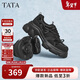 他她（TATA）/他她2026春商場(chǎng)同款時(shí)尚休閑百搭女老爹鞋 黑色 39