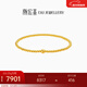 潮宏基 圓珠古法黃金手鏈女士足金手繩送媽媽送女友新年禮物 計價(jià) 約6.05g