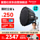 愛(ài)圖仕（Aputure）200d S直播補光燈攝影燈攝影攝像服裝直播LED常亮燈90cm快裝深拋套裝