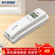 泰豐888電話(huà)機座機來(lái)電顯示一鍵撥號酒店電話(huà)小掛機桌壁兩用免電池壁掛式小分機TF103 白色
