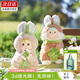BOJIDOJI兔子玩偶毛絨玩具公仔抱枕娃娃次日達女孩生日禮物新年玩偶送女生 BojiDoji哥哥妹妹+禮品袋 新設計 · 3d追光眼+搪膠臉