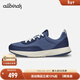 Allbirds復古阿甘鞋Courier休閑鞋男士透氣經(jīng)典運動(dòng)跑步女鞋通勤鞋 混藍拼色 43 /M10 男碼