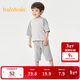 巴拉巴拉兒童睡衣套裝春夏薄款空調服男女童家居服小童中大童208224171206
