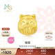 周生生新年禮物黃金轉運珠 福貓足金串珠情侶珠子不含手鏈繩92310C定價(jià) 