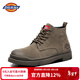 Dickies高幫男靴厚底馬丁鞋男士靴子潮男女靴情侶鞋 駝色 40 