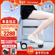 愛(ài)爾威（Airwheel）電動(dòng)行李箱可騎行智能登機拉桿箱代步旅行箱20英寸智慧版—銀