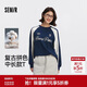 森馬（Semir）[商場(chǎng)同款]哈利波特聯(lián)名長(cháng)袖T恤女2025oversize秋裝101525101010