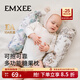 嫚熙（EMXEE）嬰兒安撫枕新生兒童寶寶糖果枕四季防側翻枕頭 秋奢童話(huà)【高彈軟管枕芯】 40x17x11cm