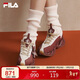 FILA VETTA斐樂(lè )官方楊冪同款女鞋老爹鞋2026春新年款休閑運動(dòng)鞋V頭鞋