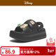 熱風(fēng)（Hotwind）厚底女鞋沙灘鞋夏季新款迪士尼奇奇蒂蒂聯(lián)名系列戶(hù)外兩穿涼拖鞋女 01黑色 39 L39-40