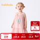 巴拉巴拉寶寶連衣裙兒童公主裙女童夏裝2025甜美時(shí)尚舒適透氣208225111010