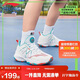 李寧童鞋兒童籃球鞋男大童云科技減震回彈舒適運動(dòng)鞋38YKBS034-11