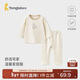 童泰（TONGTAI）寶寶秋衣套裝春秋季嬰兒衣服秋褲內衣睡衣家居服米白90cm
